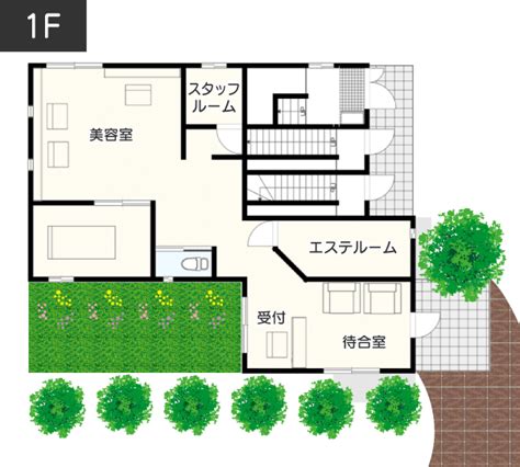 事務所 住宅|店舗兼住宅の間取り実例7つ【業態別、階数別・狭小。